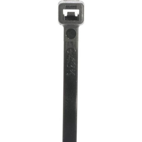 ストロングホールド 耐候性ナイロン結束バンド 黒 長さ370mm 幅4.8mm 100本入リ S15...