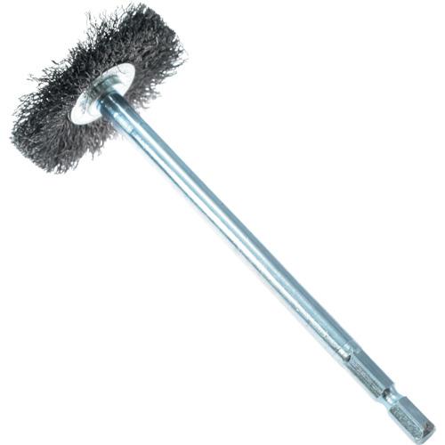 アストロプロダクツ AP 1/4HEX ワイヤーブラシ スチール ホイール型 ロング 2011000...