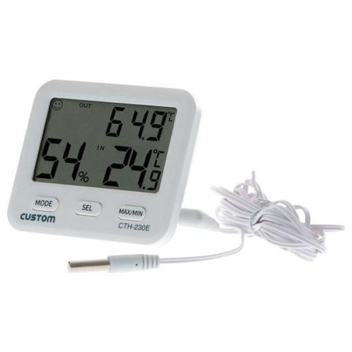 カスタム デジタル温湿度計 CTH230E 測定 計測用品 測定 計測用品 環境計測機器 温度計 湿...