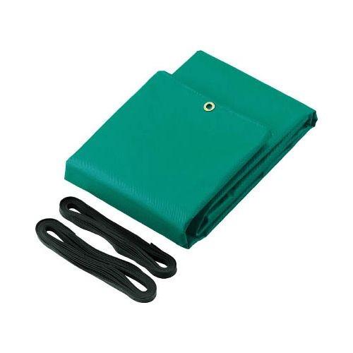 TRUSCO トラックシートα 2tロング 幅3000mmX長さ4.7m 緑 TS2TAL 代引き不...