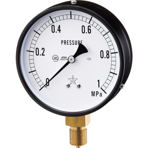 右下 一般圧力計 G31121140MPA 測定 計測用品 工業用計測機器 圧力計 代引不可