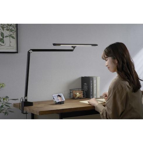 IRIS 578020 デスクライト クランプタイプ ブラック IRIS LDLTCDLB 工事 照...