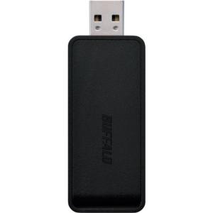 バッファロー エアステーション 11ac/n/a/g/b 866Mbps USB3.0用 無線LAN子機 バッファロー WIU3866DS オフィス 住設用品 OA用品 周辺機器 代引不可｜rcmdse