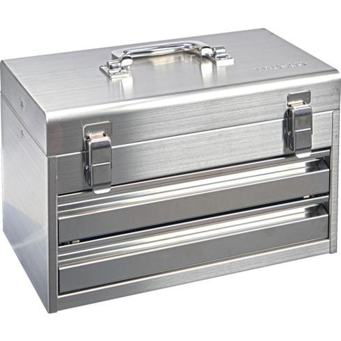 TRUSCO ステンレスツールチェスト W395xD220xH250 引キ出シ2段 TRUSCO S...