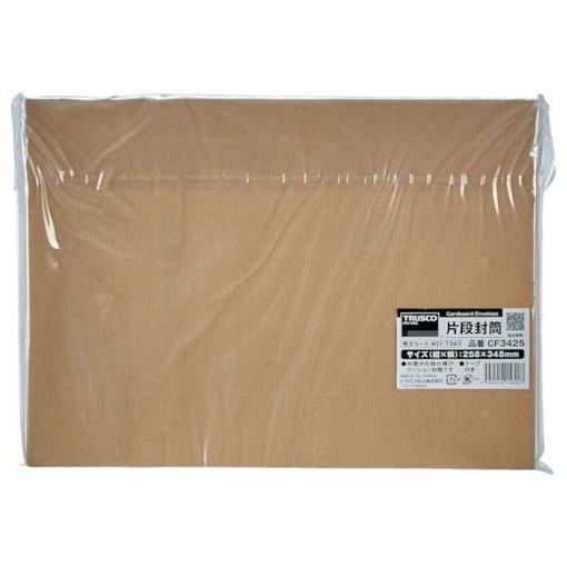 TRUSCO マトメ買イ 片段封筒 幅348x高サ258+折リ返シ 50mm 10枚入x5袋 CF3...