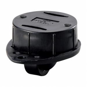 プラパート シークレットキャスター ナイロン車 φ26 低床21.5mm 黒 耐荷重50kgf プラパート K8126B 金物 建築資材 キャスター 低床式キャスター 代引不可