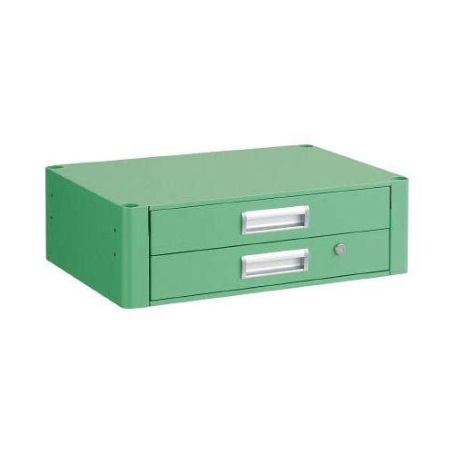 TRUSCO ファルコンワゴン 2段引出 600X400 YG色 FAW64XYG 代引き不可