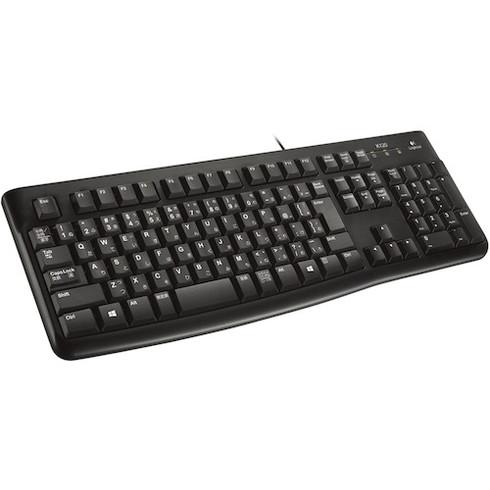 ロジクール Keyboard k120 ブラック ロジクール K120 オフィス 住設用品 OA用品...