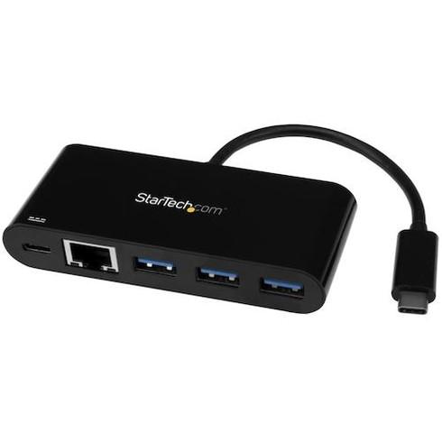 スターテック LANアダプター/USB-C/1x RJ45/10/100/1000 Mbps/3xU...