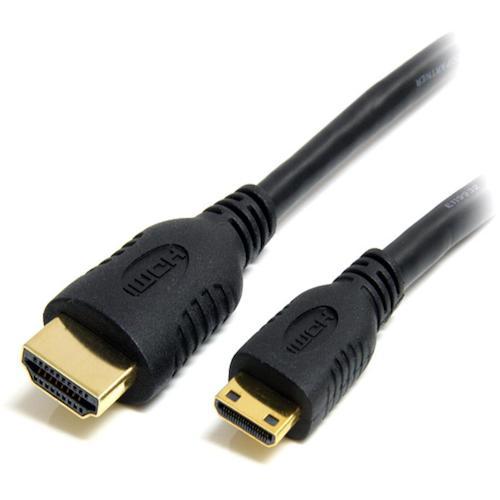 StarTech ディスプレイ変換ケーブル/Mini HDMI - HDMI 1.4/50cm/4K...