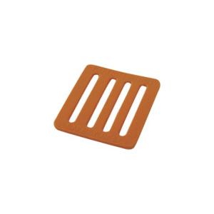 TSUYORON 胴ベルト型墜落制止用器具用部品 D環止め 4つ穴 樹脂製 黄 ベルト幅50mm用 ...