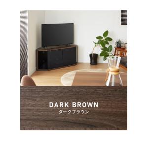 テレビ台 コーナー 三角 テレビボード 木製 ...の詳細画像2
