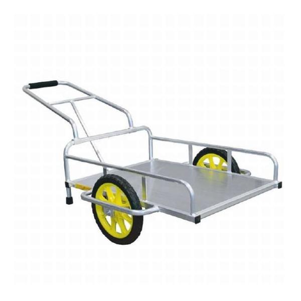 アルミリヤカー14型FT グリップ付 代引不可