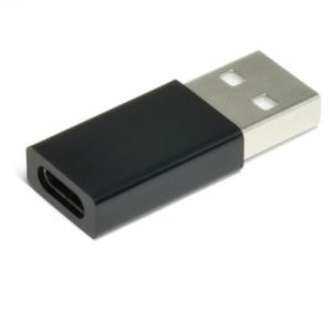 TypeC→USB2.0 A 変換コネクター ブラック TCU20A-BK｜rcmdse