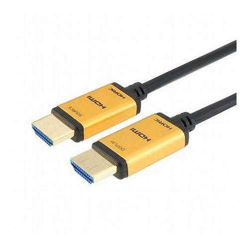 ホーリック 光ファイバー HDMIケーブル 50m スタンダードタイプ ゴールド HH500-546...
