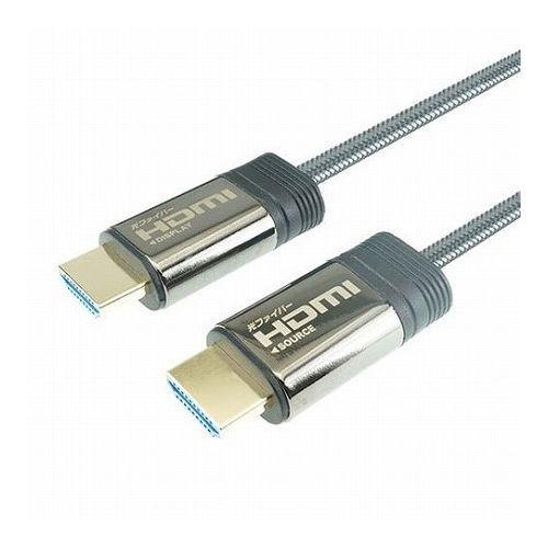 ホーリック 光ファイバー HDMIケーブル 50m メッシュタイプ グレー HH500-606GY ...