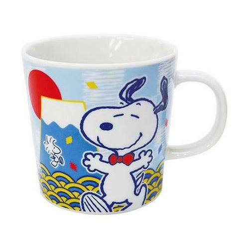 スヌーピー マグ 富士 青 約270ml・約φ86×80mm 22610202 代引不可