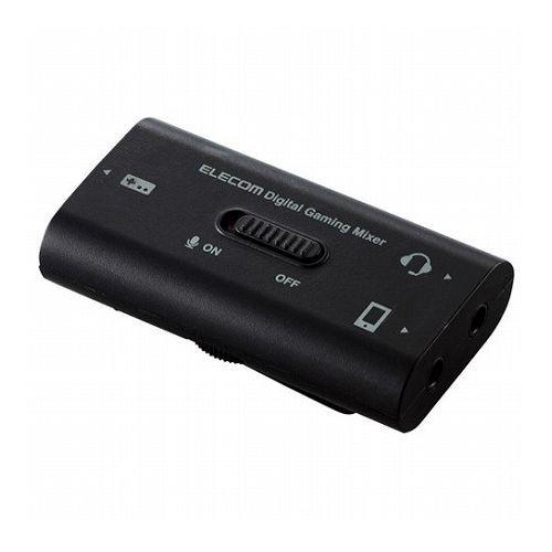 ELECOM エレコム ゲーム向けUSBデジタルミキサー/PS4/Switch対応/ブラック HSA...