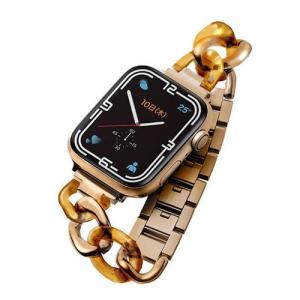 エレコム Apple Watch用ステンレスバンド チェーンタイプ 45/44/42mm AW-45BDSSCPGD 代引不可｜rcmdse