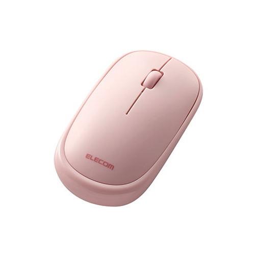 エレコム マウス 有線 3ボタン 薄型 ケーブル巻取式 ピンク M-TM10UBPN パソコン パソ...