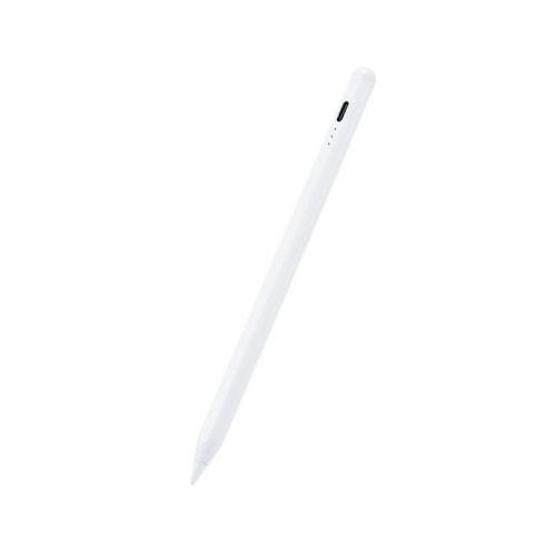 エレコム iPad用タッチペン 充電式 P-TPACSTAP03WH 代引不可