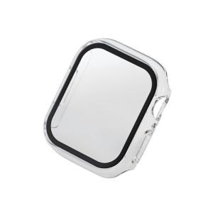 エレコム Apple Watch 41mm用フルカバーケース プレミアムゴリラガラス 高透明 AW-22BFCGOCR 代引不可 メール便｜rcmdse