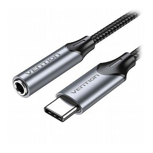 VENTION USB-C Male to 3.5Mm イヤホンジャック 変換ケーブル DAC アダ...