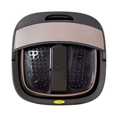 サンコー お湯捨て簡単 加熱式折りたたみフットバス あし~ゆ TK-FOT21BR 健康 美容家電