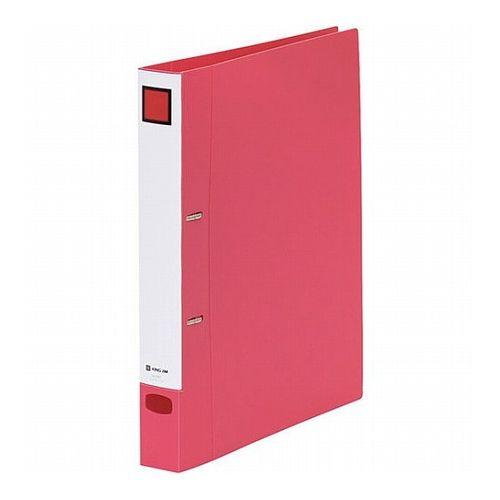 10個セット KING JIM キングジム Dリングファイル 脱着 A4S 赤 背幅50mm KJ-...