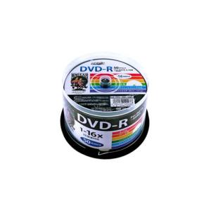 5個セット HIDISC DVD-R 4.7GB 50枚スピンドル 1~16倍速対応 ワイドプリンタブル HDDR47JNP50X5 代引不可｜rcmdse