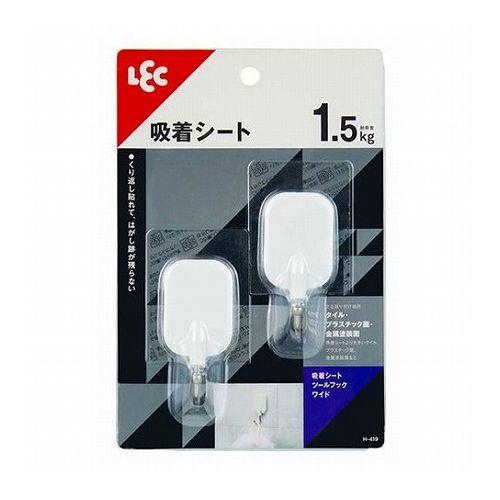 5セット レック 吸着シートツールフックワイド H-419X5 代引不可