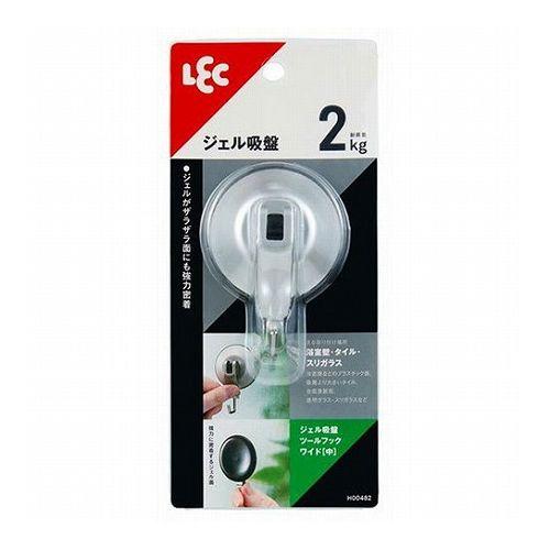 5セット レック ジェル吸盤ツールフックワイド 中 H00482X5 代引不可