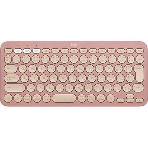 ロジクール PEBBLE KEYS 2 K380S Bluetoothキーボード ローズ K380s...
