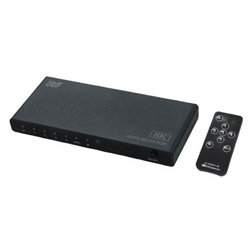 ラトックシステム 8K60Hz/4K120Hz対応 4入力1出力 HDMI切替器 RS-HDSW41...
