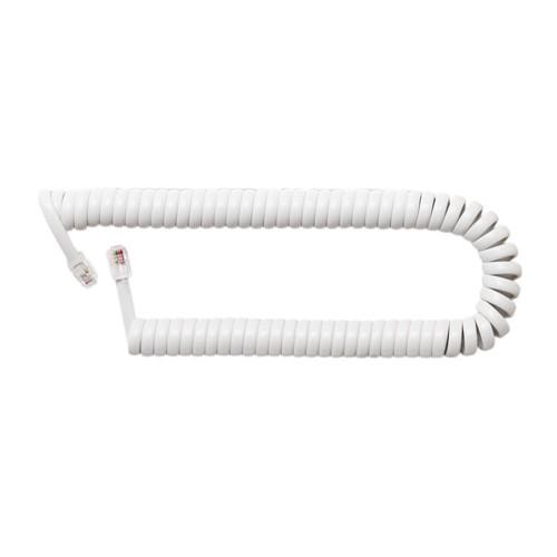 ミヨシ 受話器用カールコード 0.3m ストレート結線 白 DC-J403S/WH 代引不可 メール...