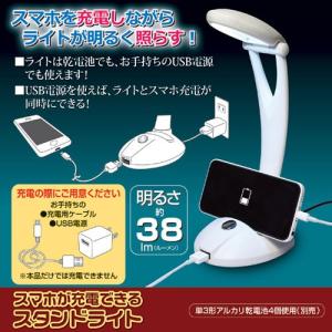 旭電機化成 スマホが充電できるスタンドライト 810975｜rcmdse