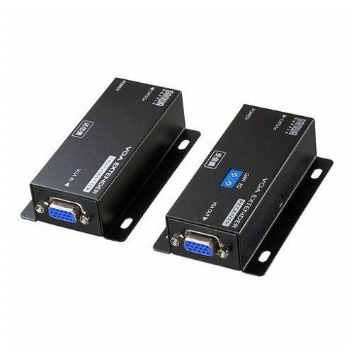 サンワサプライ ディスプレイエクステンダー セットモデル VGA-EXSET1N 代引不可