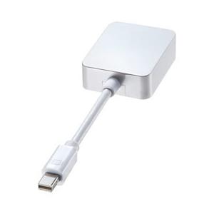 サンワサプライ 4K対応MiniDisplayPort-HDMI変換アダプタ AD-MDPHD008｜rcmdse