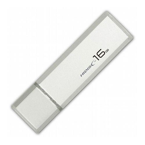 HIDISC USB 3.0 フラッシュドライブ 16GB シルバー キャップ式 HDUF114C1...