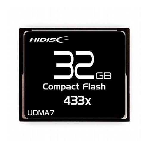 HIDISC CFカード 32GB 433x Read65MB/s MLCチップ搭載 HDCF32G...