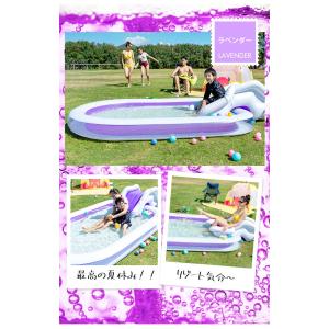 プール すべり台付き ファミリープール 大型 ...の詳細画像3