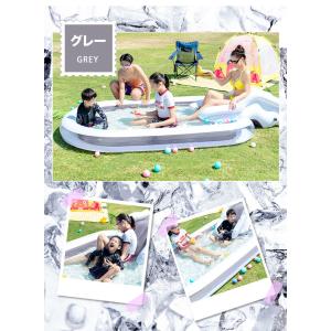 プール すべり台付き ファミリープール 大型 ...の詳細画像5