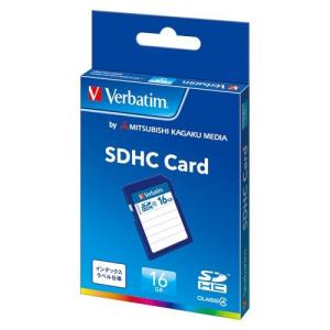 三菱化学メディア SDHCカード 16GB クラス4 インデックスラベル付 1 個 SDHC16GYVB1 文房具 オフィス 用品｜rcmdse