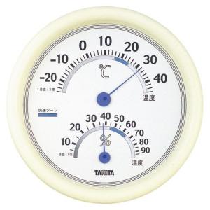 タニタ 温湿度計 ホワイト 1 個 TT-513-WH 文房具 オフィス 用品｜rcmdse