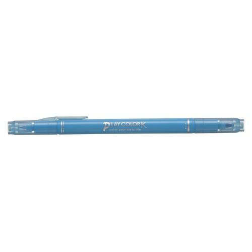 トンボ鉛筆 水性マーキングペン プレイカラーK サックスブルー 1本