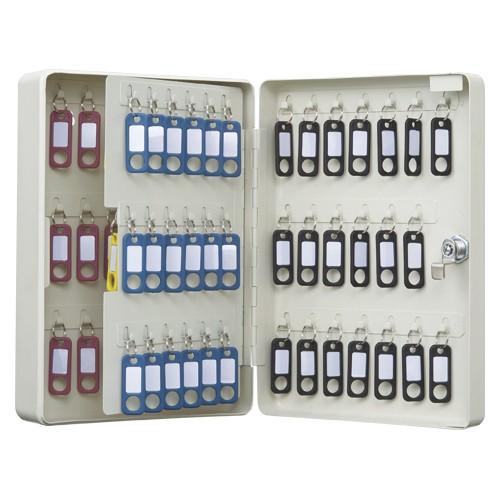 カール事務器 キーボックス　コンパクトタイプ　８０個収納　アイボリー CKB-C80-I 1個