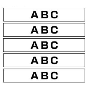 ブラザ- HGeテープ 12mm 白 黒文字 5個入 1 箱 HGE-231V 文房具 オフィス 用品｜rcmdse