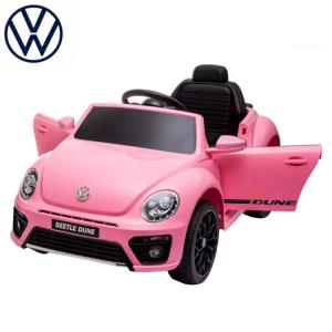 電動乗用カー ビートル ピンク フォルクスワーゲン VW Volkswagen BJS303B R/C Licensed Beetle 乗用ラジコン 子供用 玩具 乗り物 代引不可｜rcmdse