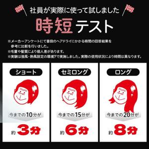 ゴリラのひとふき 時短 ハイパワーゴリラドライ...の詳細画像3