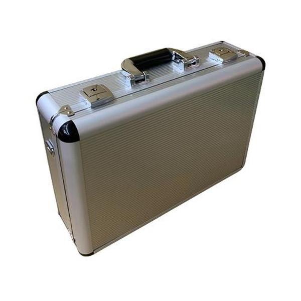 ESCO エスコ 457x140x317mm パソコンケース アルミ製 EA502TG-1 代引不可